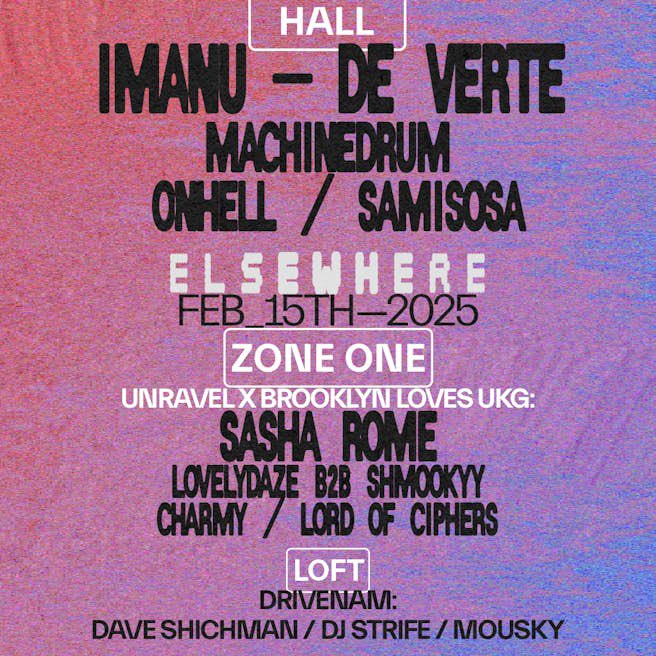 nyc on saturday :3 got to curate this lineup