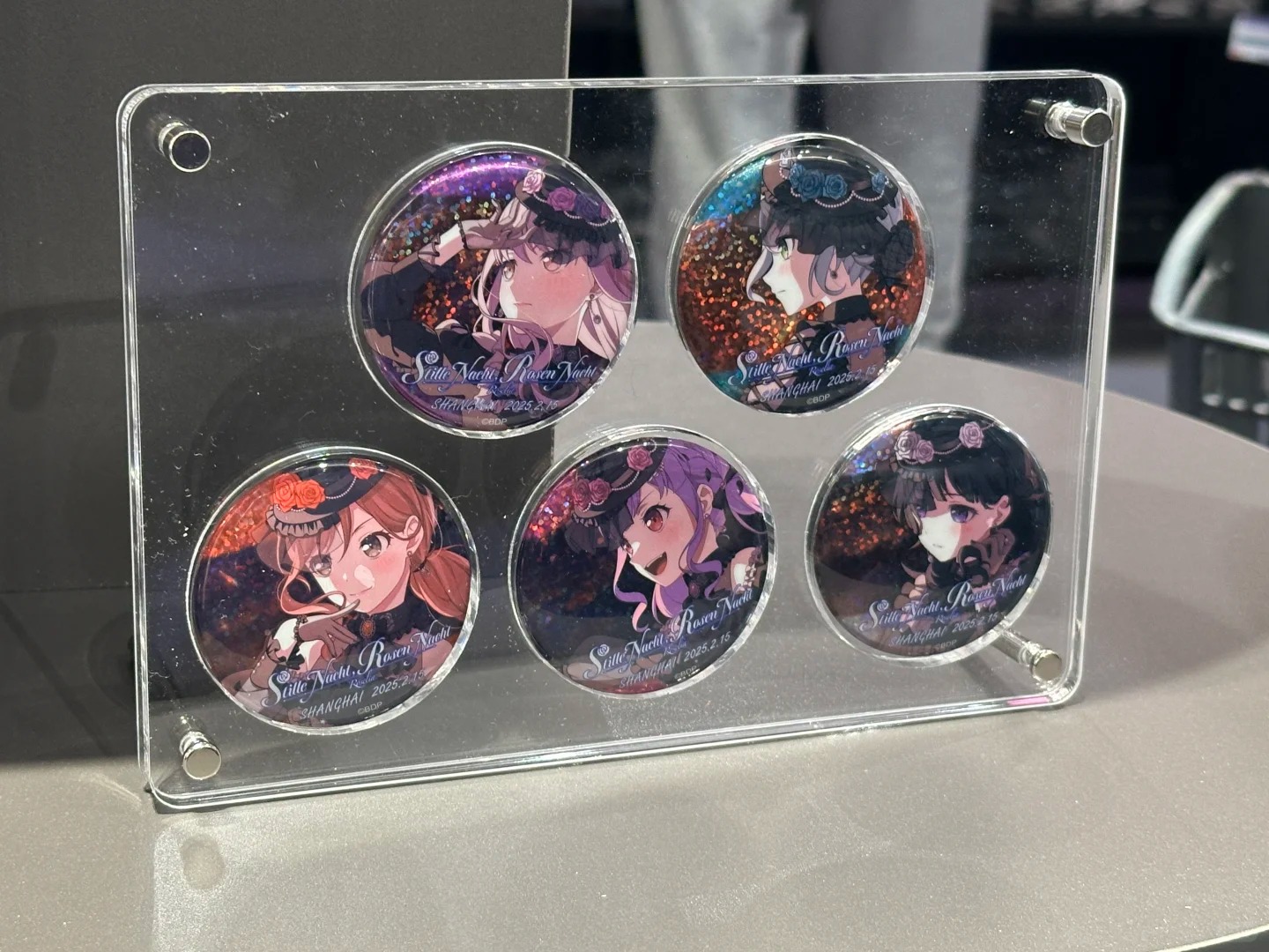【新品＊未使用＊超希少】Roseliaグッズ131点まとめ売り Roselia「Stille Nacht, Rosen Nacht」 ミニのぼり＆スタンド