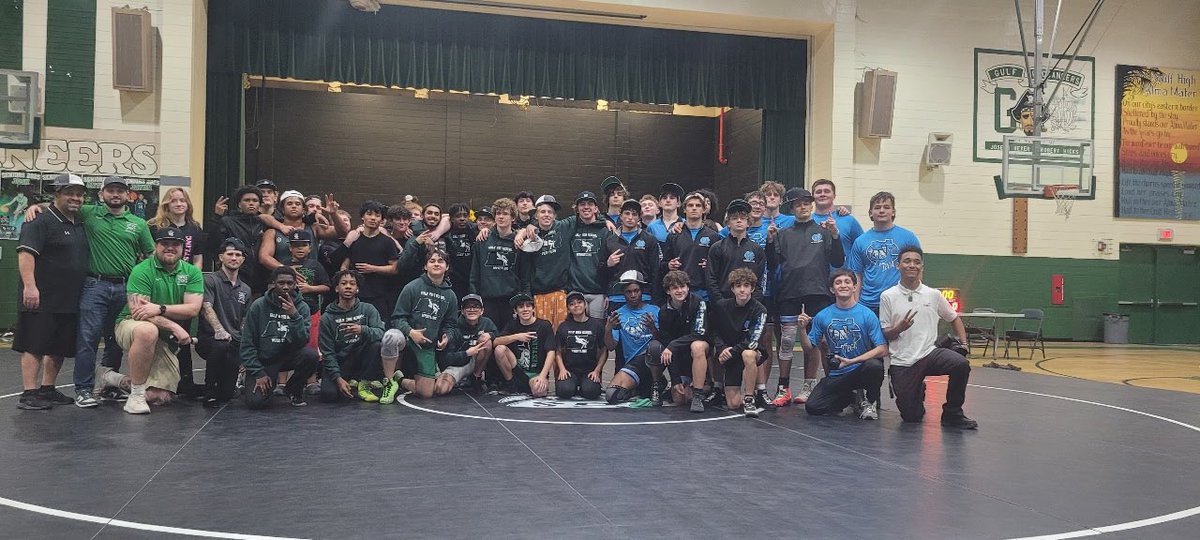Nature Coast Wrestling (@wrestlingnct) on Twitter photo Great dual tonight at Gulf High School! Senior night for the Buccaneers. Our Annual Battle of the Beanies! Your Sharks pulled out the win! Thanks for having us Coach Palasky! Shout out to GCSN for streaming the match live on YouTube. <a href="/GCSNBroadcasts/">GulfCoastSportsNetwork</a> Great dual tonight at Gulf High School! Senior night for the Buccaneers. Our Annual Battle of the Beanies! Your Sharks pulled out the win! Thanks for having us Coach Palasky! Shout out to GCSN for streaming the match live on YouTube. <a href="/GCSNBroadcasts/">GulfCoastSportsNetwork</a>