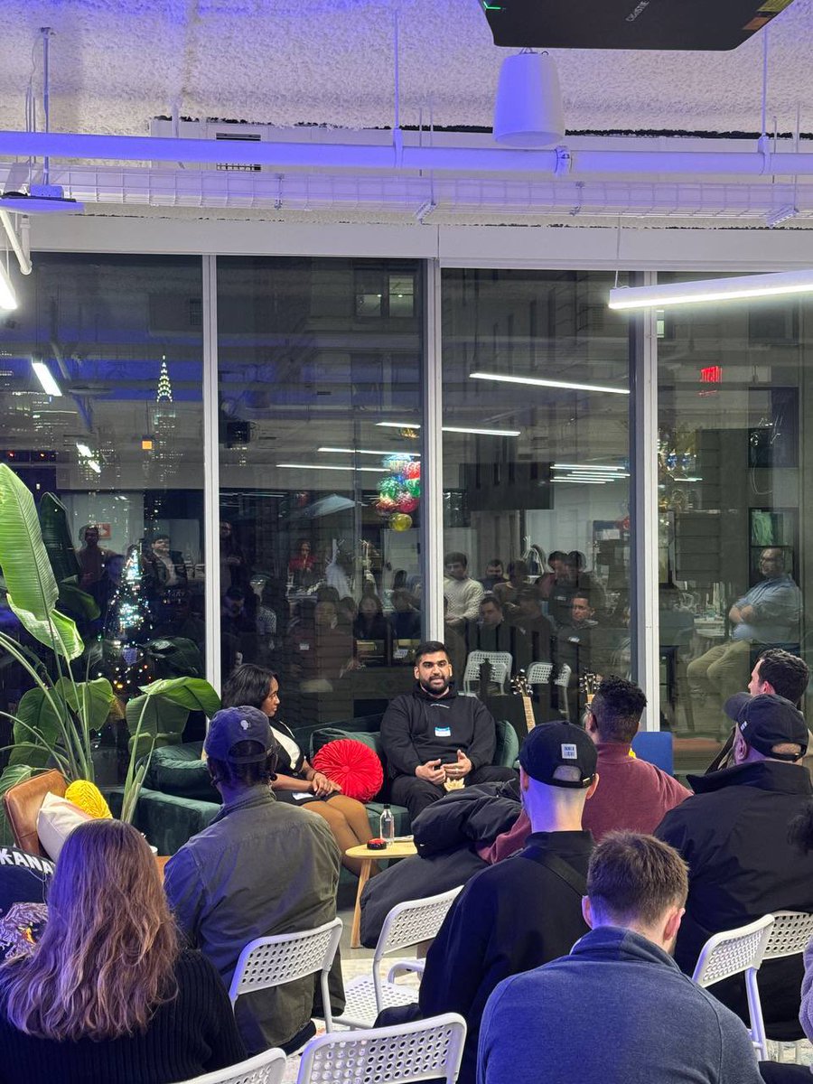 satvik (@sxtvik) on Twitter photo Had a great time chatting with <a href="/_johnsonator/">Nia 🪩</a> about all things media and communication over the ages, the current state of PvP crypto, and the need for more aware and diverse distribution.
Thank you <a href="/0xPartyVentures/">Party Ventures</a> for hosting me, and shoutout to <a href="/1kxnetwork/">1kx</a>, <a href="/zksync/">ZKsync (∎, ∆)</a>, <a href="/Alchemy/">Alchemy</a>! Had a great time chatting with <a href="/_johnsonator/">Nia 🪩</a> about all things media and communication over the ages, the current state of PvP crypto, and the need for more aware and diverse distribution.
Thank you <a href="/0xPartyVentures/">Party Ventures</a> for hosting me, and shoutout to <a href="/1kxnetwork/">1kx</a>, <a href="/zksync/">ZKsync (∎, ∆)</a>, <a href="/Alchemy/">Alchemy</a>!