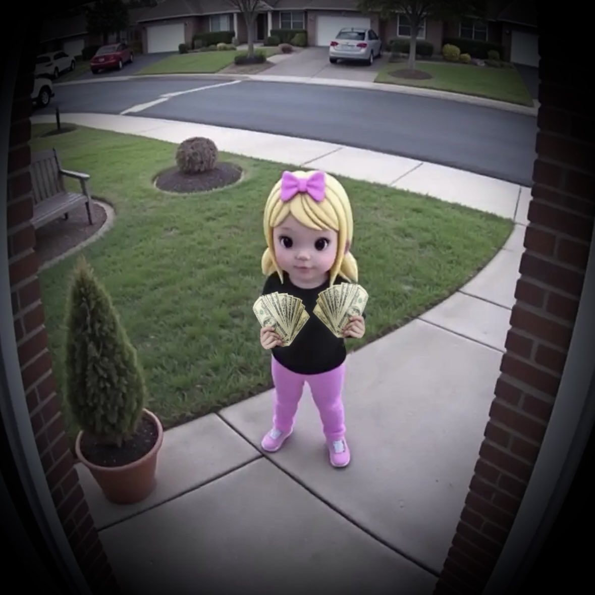 *there is motion at your door*