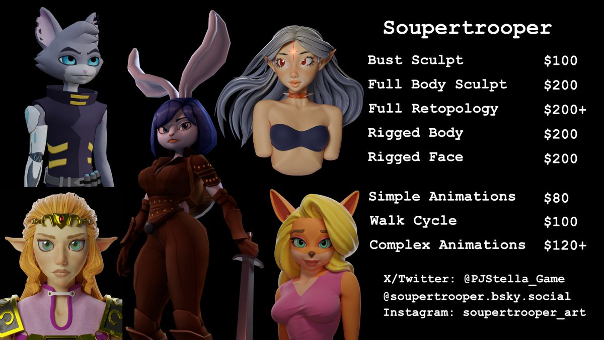 PJStella_Game's tweet image. I&apos;m open for commissions.