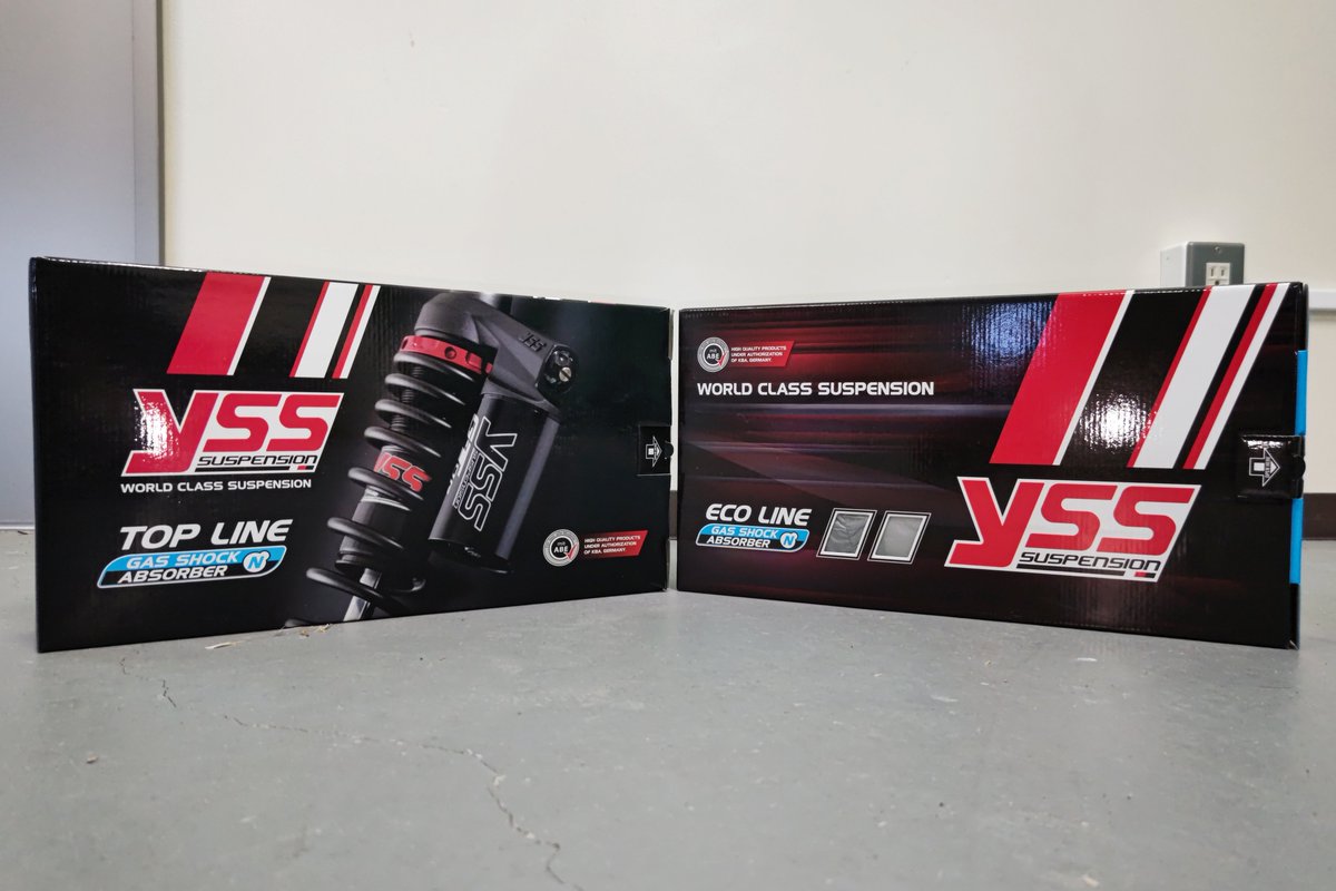 NIT_Toyota_MVC's tweet image. 株式会社 #ピーエムシー 様より、#学生フォーミュラ で使用する #YSS サスペンションをご協賛いただきました！
カワサキ系の旧車を始め、様々なバイク関連部品の販売や、YSSサスペンションの輸入代理店をされています。
ご協賛誠にありがとうございます！
#豊田高専自動車部
#PMC