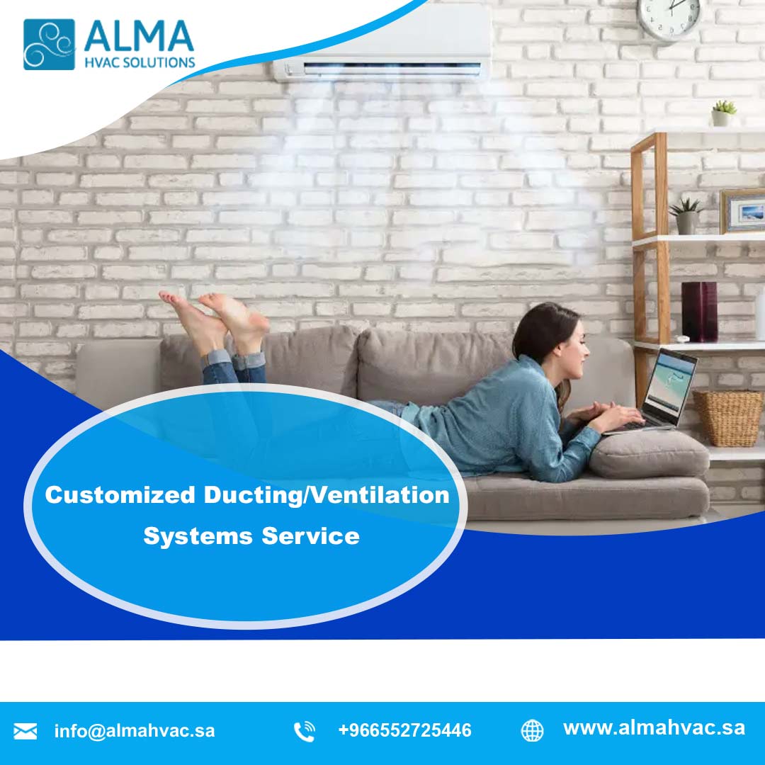 alma_hvac's tweet image. Is your space struggling with poor airflow? Our customized ducting &amp;amp; ventilation systems are designed for maximum efficiency, ensuring clean, consistent air distribution for homes, offices, and industrial spaces.

Call Now :- 0557598990

#AlmaHVAC  #DuctingSolutions #Riyadh