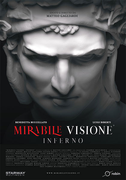 Alcune classi del nostro Liceo delle Scienze Umane si recheranno al cinema il prossimo 17 febbraio per assistere alla visione del film "Inferno - Mirabile visione" diretto da Matteo Gagliardi.