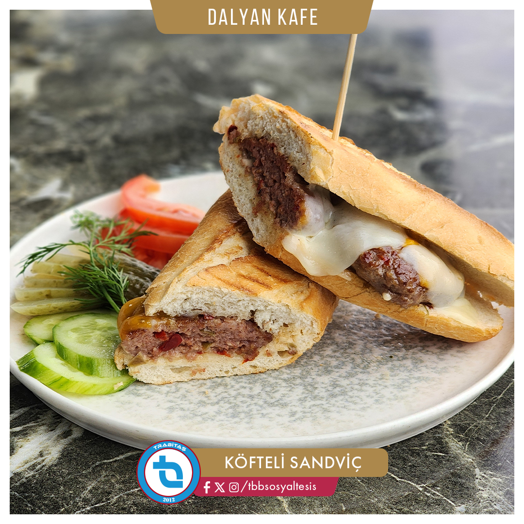 📍 Ganita - Dalyan Kafe 
🍽️ Köfteli Sandviç

<a href="/TrabzonBelTr/">Trabzon Büyükşehir Belediyesi</a>