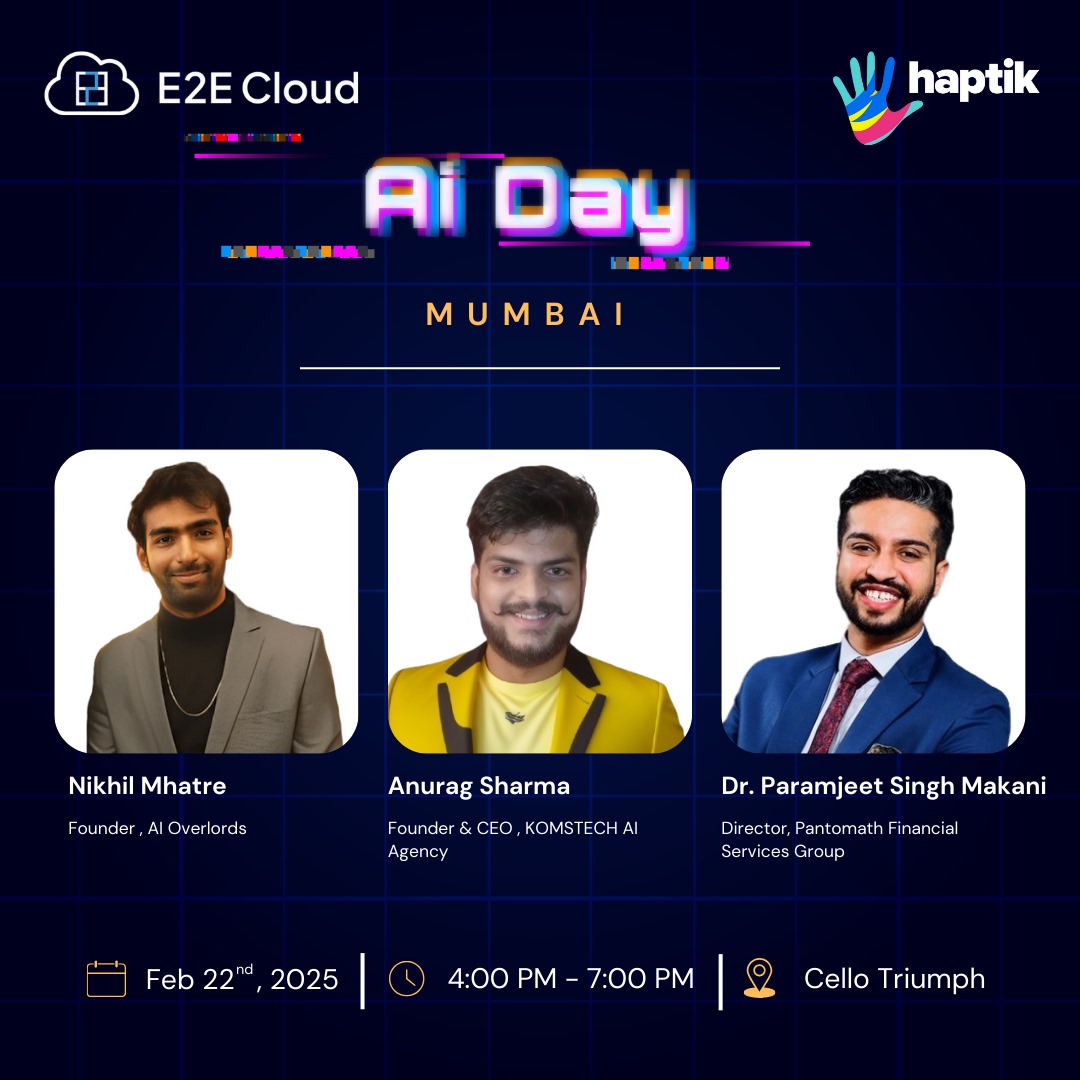 E2E Networks tweet media