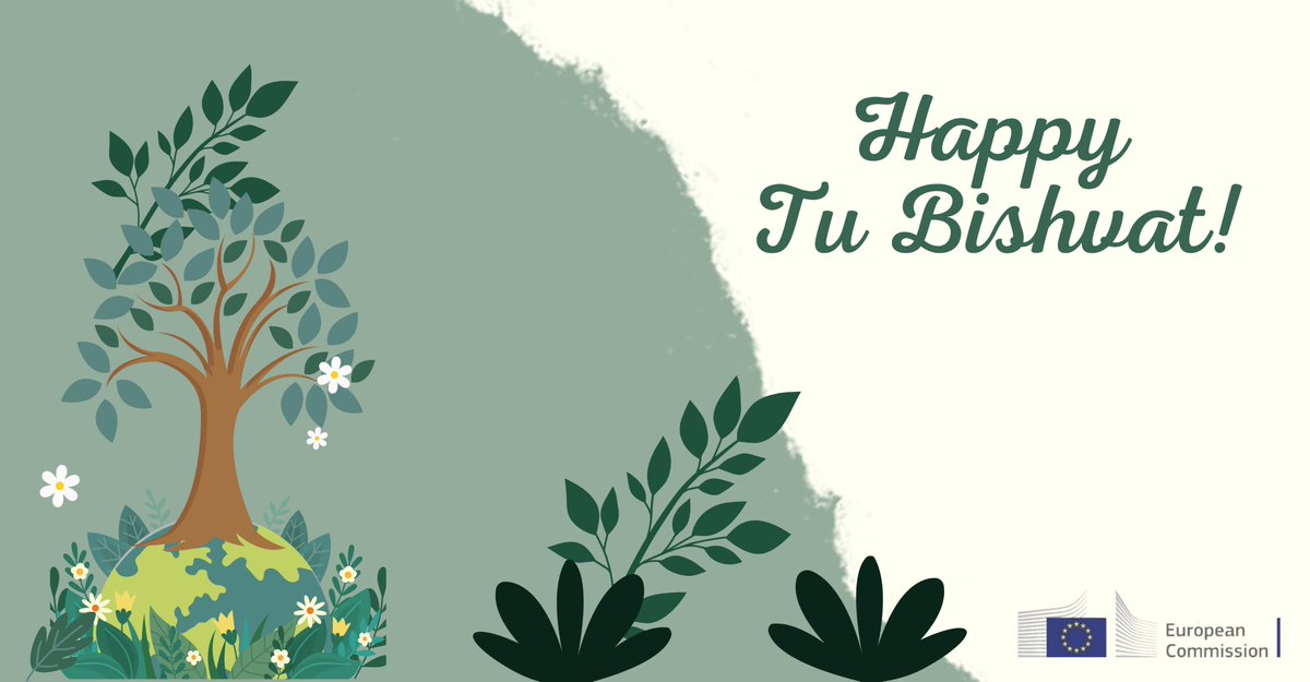 Tu Bishvat Sameach!

Celebrating the Jewish Holiday 'New Year of Trees' we are reminded of the importance of looking out for each other as well as for our environment so that future generations embrace diversity of culture and engagement in society.

#EUAntisemitismStrategy