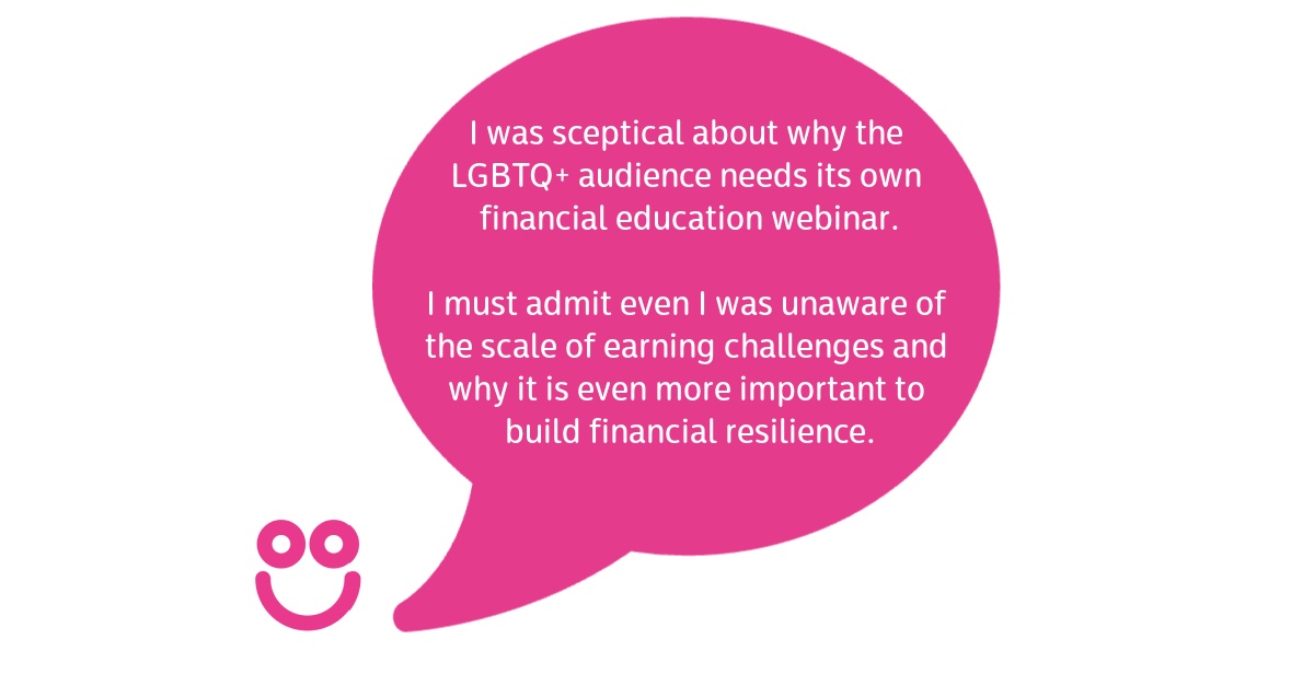 The LBGTQ+ community face particular earning challenges and additional expenditure that might impact their mental health.

Get in touch for more info about our specialist subject webinar 'Managing Your Money with Pride'

#FinancialEducation #LGBTHistoryMonth #Pride