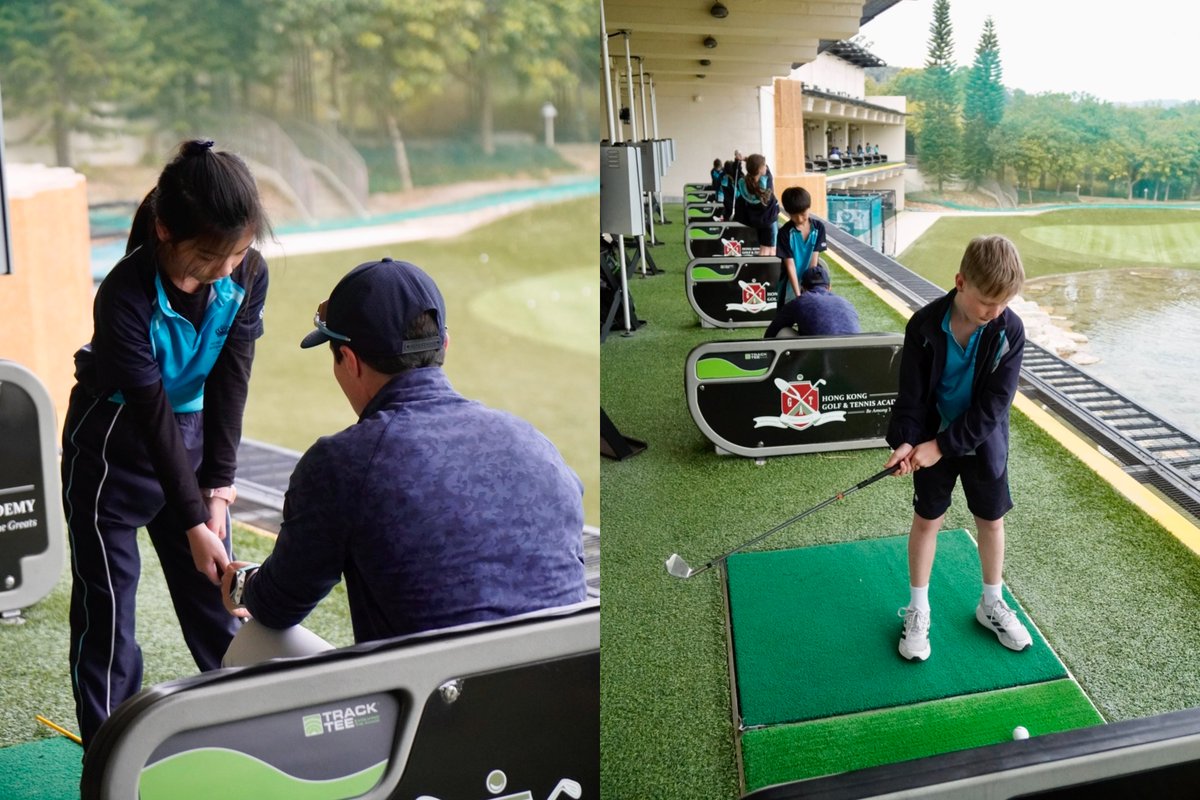 NAISHongKong's tweet image. After months of planning, we are proud to launch our Golf and Tennis ECA courses in collaboration with the Hong Kong Golf & Tennis Academy (HKGTA), providing top-tier coaching at their world-class facility in Sai Kung. #NAISHongKong #NordAngliaEducation #CreateYourFuture #Golf