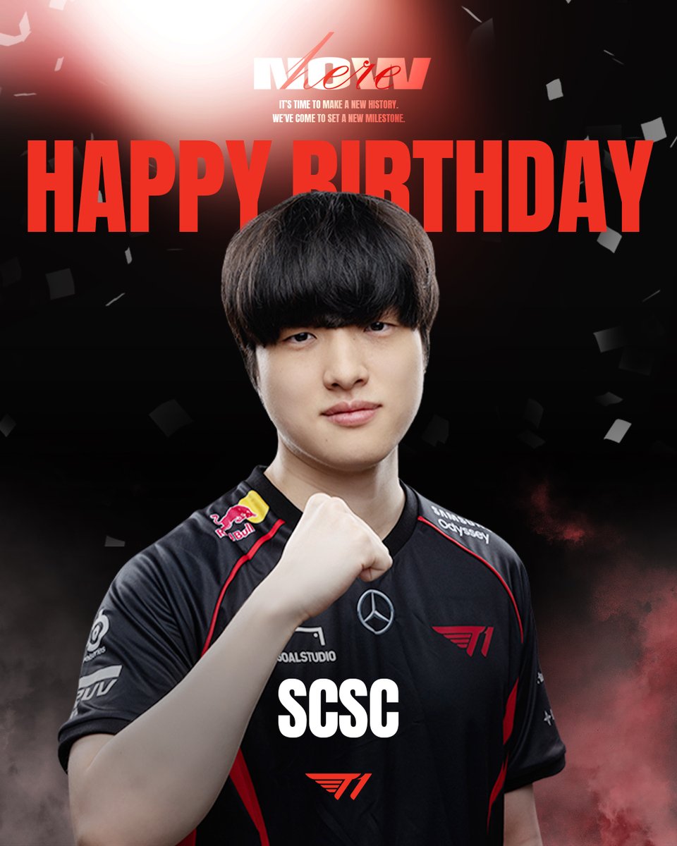 T1_official_gg's tweet image. 🎂Happy &apos;sCsC&apos; Day🎂

2월 14일은 T1 TFT 팀 &apos;sCsC&apos; 김승철 선수의 생일입니다!

#TogetherAs1 #T1Birthday #sCsC