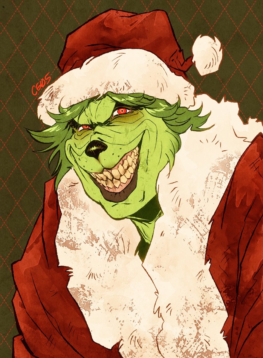 cageyshick's tweet image. The Mean One since he was voted second on instagram.

#Themeanone #Davidhowardthornton #Fanart