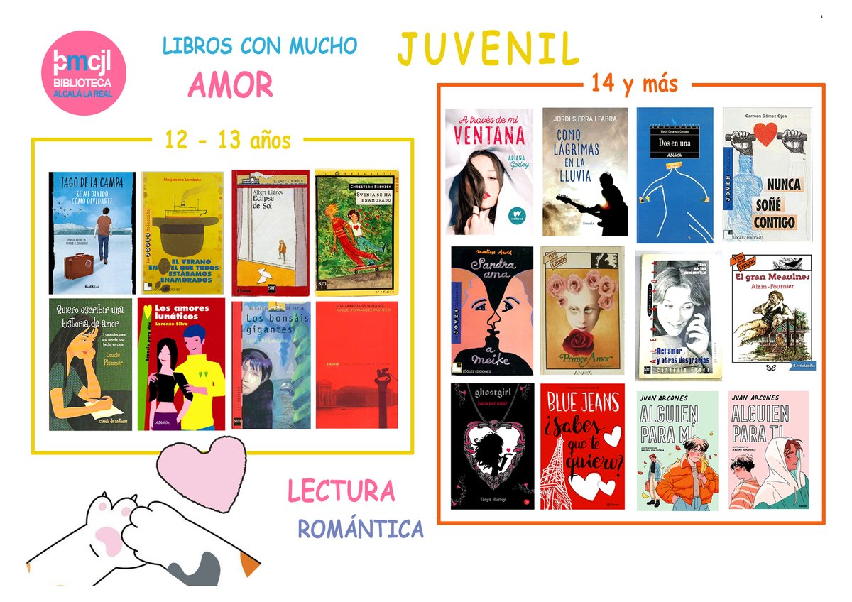 ❤️📚Este febrero hemos preparado nuevos centros de interés con mucho amor... y muchos libros en la <a href="/BibAlcalalaReal/">Biblioteca Pública de Alcalá la Real</a>. ¡Ven a descubrirlos!