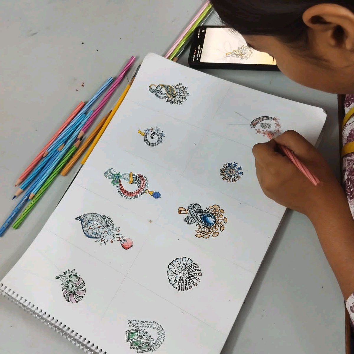 lipsglobal's tweet photo. ✨ Where Art Meets Elegance! ✨

Master Jewelry Design &amp; Fashion Sketching with Leela Institute of Professional Studies! 🎨💎 Learn intricate detailing, shading, and trend-setting designs to turn your passion into a career.

🚀 Admissions Open! DM for a FREE demo class today! https://t.co/YBRlg3YEXB