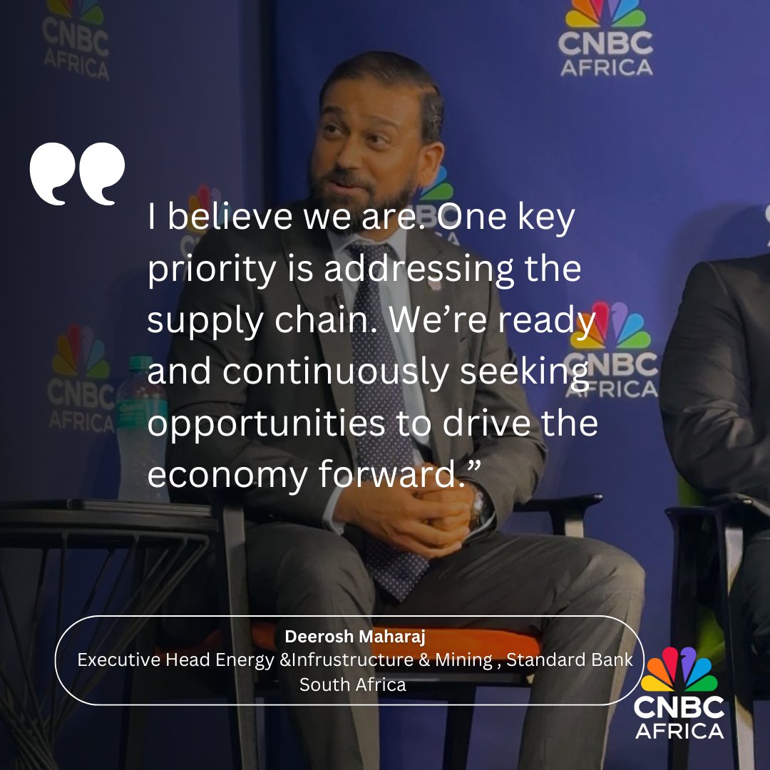 cnbcafrica's tweet image. [EVENT]  Is Africa’s Mining Sector Open for Business? 

 #MiningIndaba #AfricaMining #SustainableMining #InvestmentOpportunities