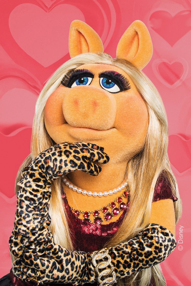Here’s Miss Piggy’s Valentine’s Day advice: “Moi knows Valentine’s Day can be difficult for some,” she says. “But remember: there’s no reason vous cannot treat yourself like the King or Queen you are! Trust moi: you are WORTH IT, sweetie!”
#TheMuppets #MissPiggy #ValentinesDay