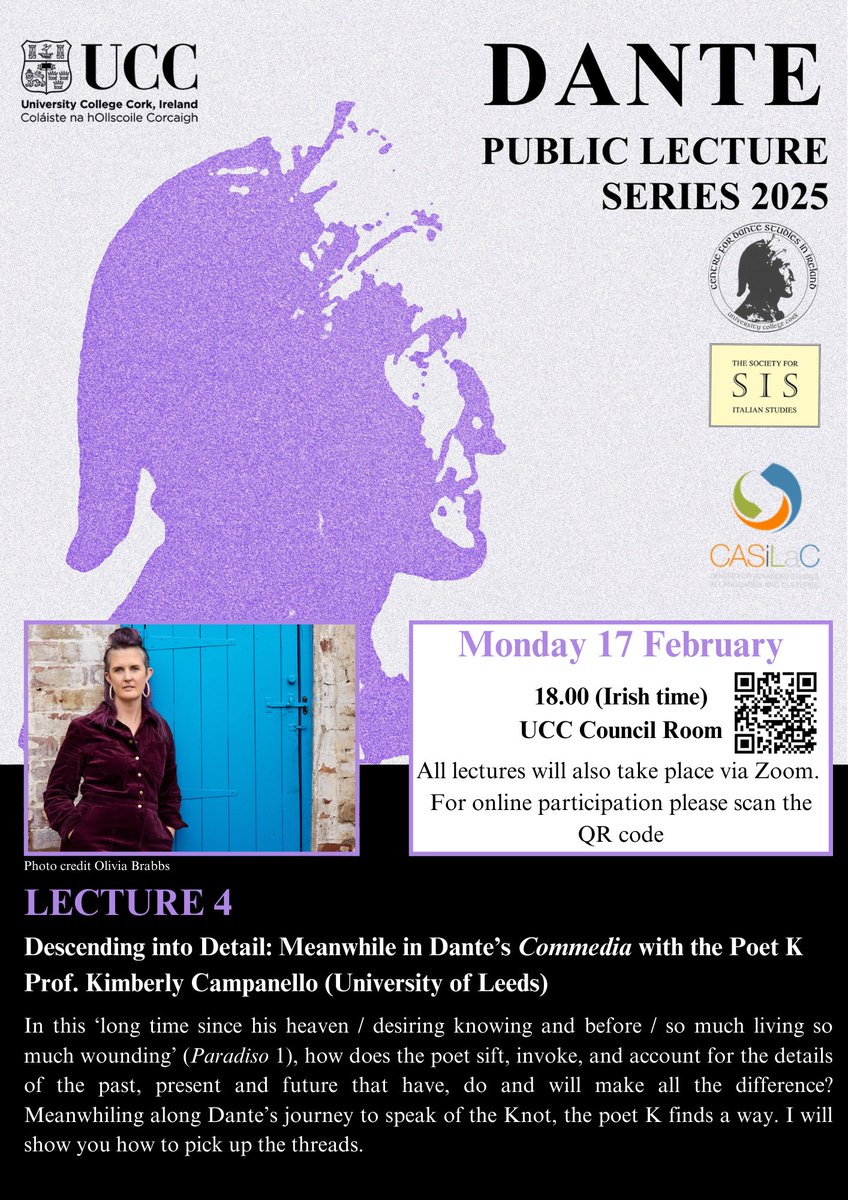 Join us next Monday for the wonderful Kimberly Campanello <a href="/CACSSS1/">UCC Arts, Celtic Studies and Social Sciences</a> <a href="/CACSSSResearch1/">CACSSS - Research</a> <a href="/UCC/">UCC Ireland</a> <a href="/CASiLaC_UCC/">CASiLaC_UCC</a> <a href="/UCCResearch/">UCC Research</a> <a href="/italian_ucc/">Italian UCC</a>