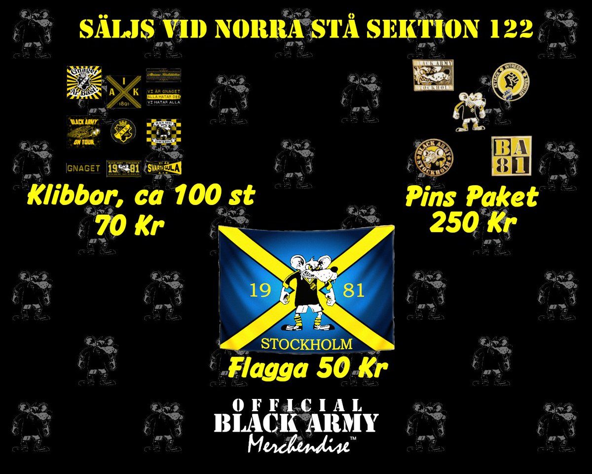 Black Army - Stockholm (@blackarmy1981) on Twitter photo 