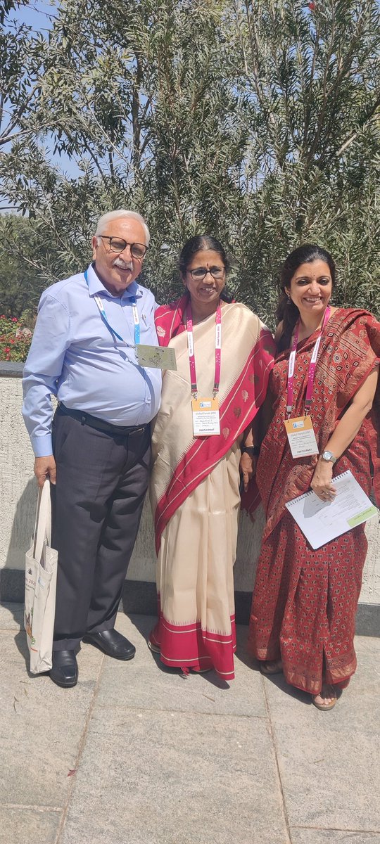 RTandon_PRIA's tweet photo. Gave Keynote address at inaugural session of Global Forum on Reimagining Education for Humanity  @azimpremjiuniv Bengaluru @UNESCOchairCBR @unescoindia @ugc_india @PRIA_India Global declaration launched @kreauniversity @aiu_nd @IAU_AIU Emphasised inclusion of local knowledges https://t.co/Xov0nJMMkO