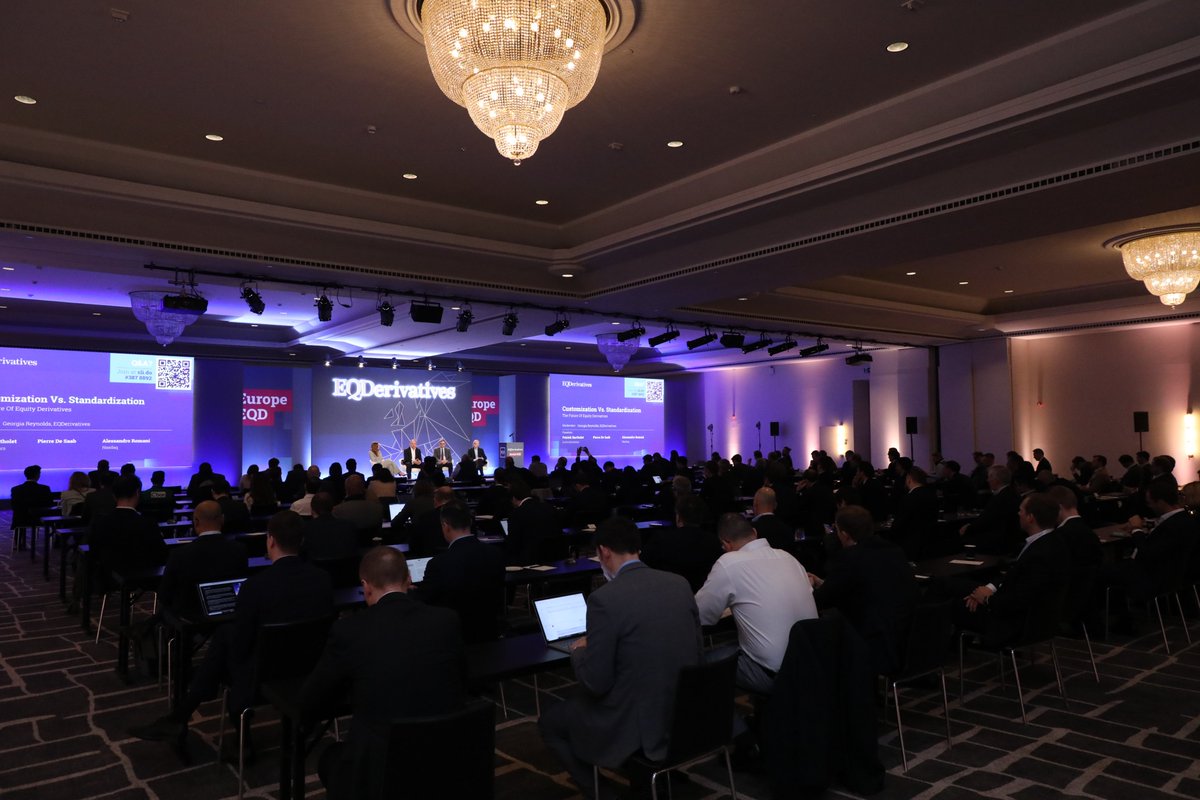 It was great to be back in Barcelona this week at Europe EQD and seeing so many faces (old and new!). Sign up to EQD+ ahead of my weekly newsletter tomorrow for a roundup of all the best bits -> eqderivatives.com
