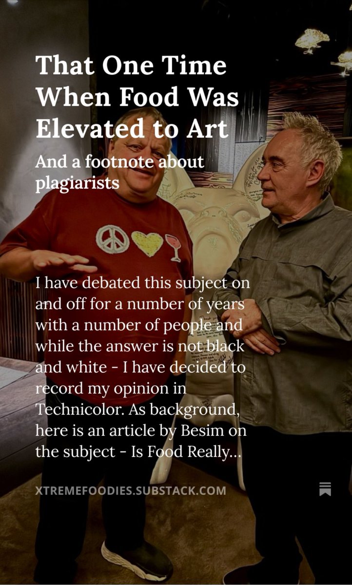 Can Food Be Art? open.substack.com/pub/xtremefood…