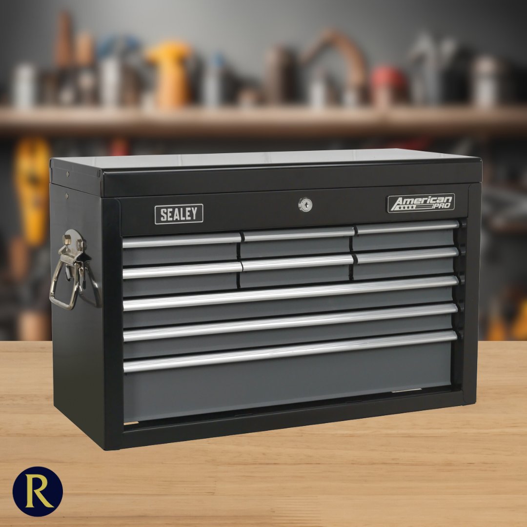 RowanUKltd's tweet image. From repairs to renovations, this @Sealeytools toolbox has you covered! With 9 drawers for all your tools, keep your essentials organized and ready to go. ⚙️
#ToolboxEssentials #DIYProjects #ToolStorage #OrganizedTools #HomeImprovement #ToolTime #DIYLife
