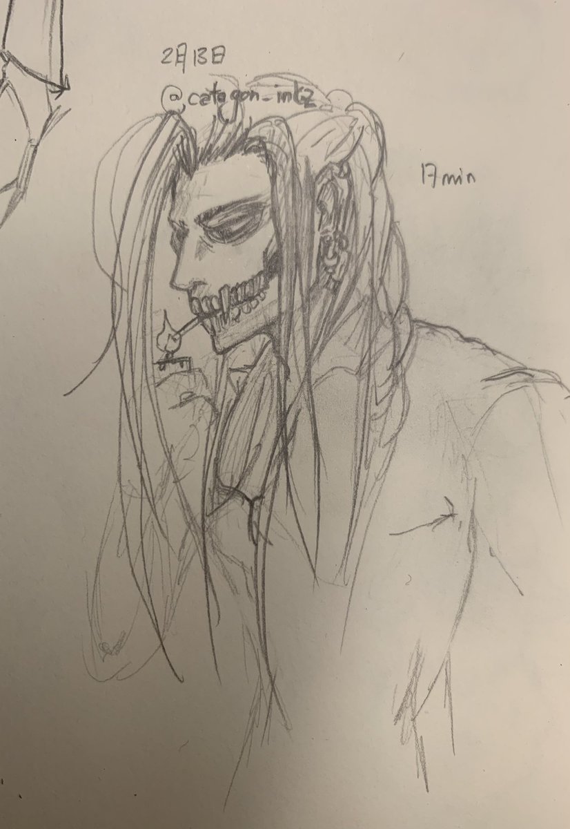 Ryvverr's tweet photo. Morning drawing practice (12/100) 17min.
Reference picture by catagon inkz

#artpractice #sketching #characterpractice #character https://t.co/K0lo4Fx6Mf