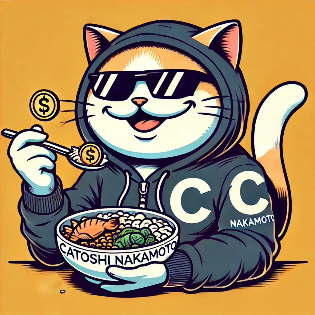 CatoshiN2009's tweet photo. Make sure you're eating well so you don't get sick when $CATOSH launches and miss making your bands!
#CATOSH #Solana #PumpFunLaunch #memecoin #memecoin1000x #SolanaMemeCoins #pumpfun https://t.co/s6XtRQ7PX0