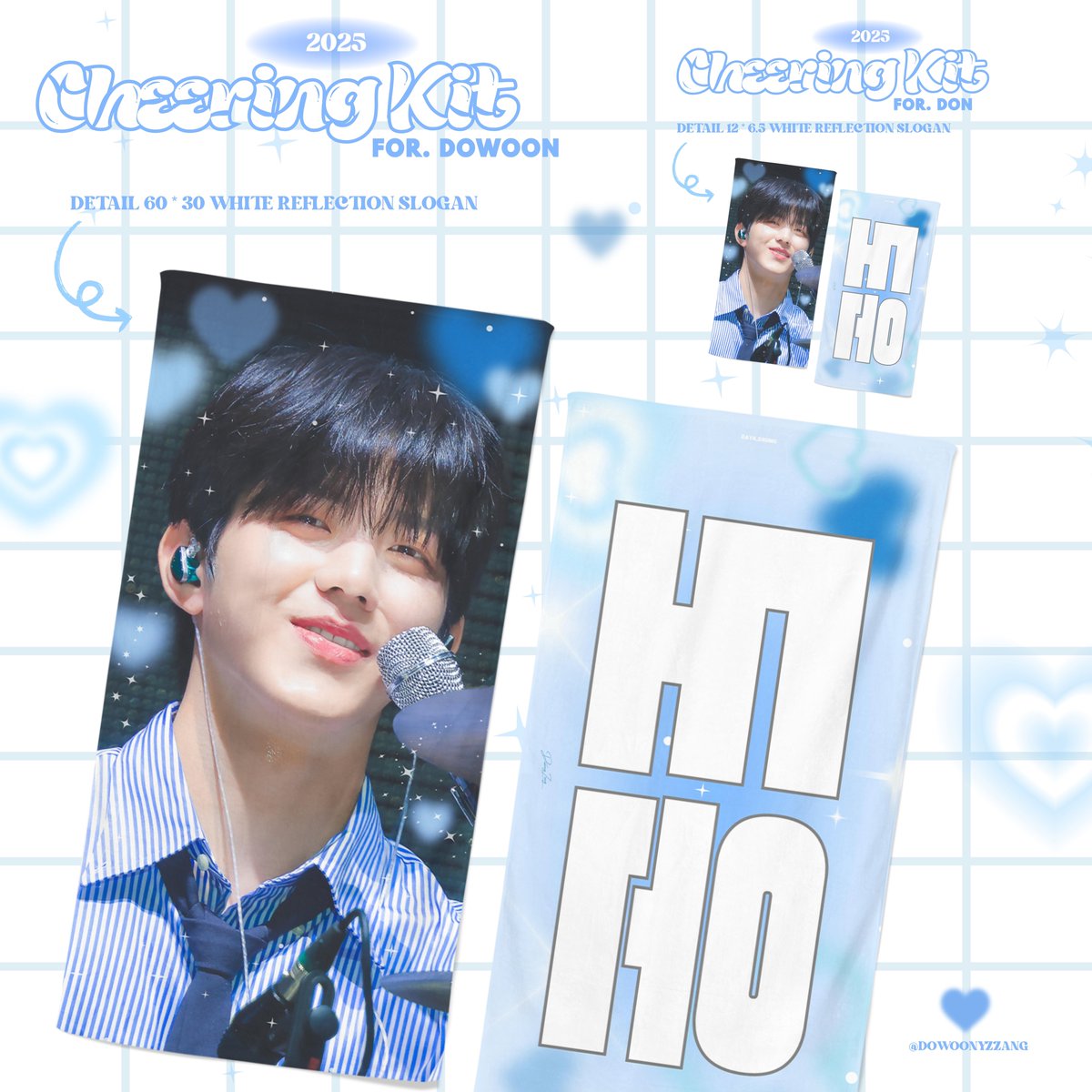 ⋆ ⁺ ゜₊⋆  𝘾𝙃𝙀𝙀𝙍𝙄𝙉𝙂 𝙆𝙄𝙏 𝙁𝙊𝙍 𝘿𝙊𝙒𝙊𝙊𝙉  ⋆ ゜⁺₊ ⋆

2/13 18:00 ~ 3/23 23:59
*자세한 사항은 폼을 확인해주세요*
🥁 tmm.im/p/40786

🩵 RT추첨 두 분께 슬로건을 보내드립니다 💙
#데이식스 #DAY6 #도운 #DOWOON