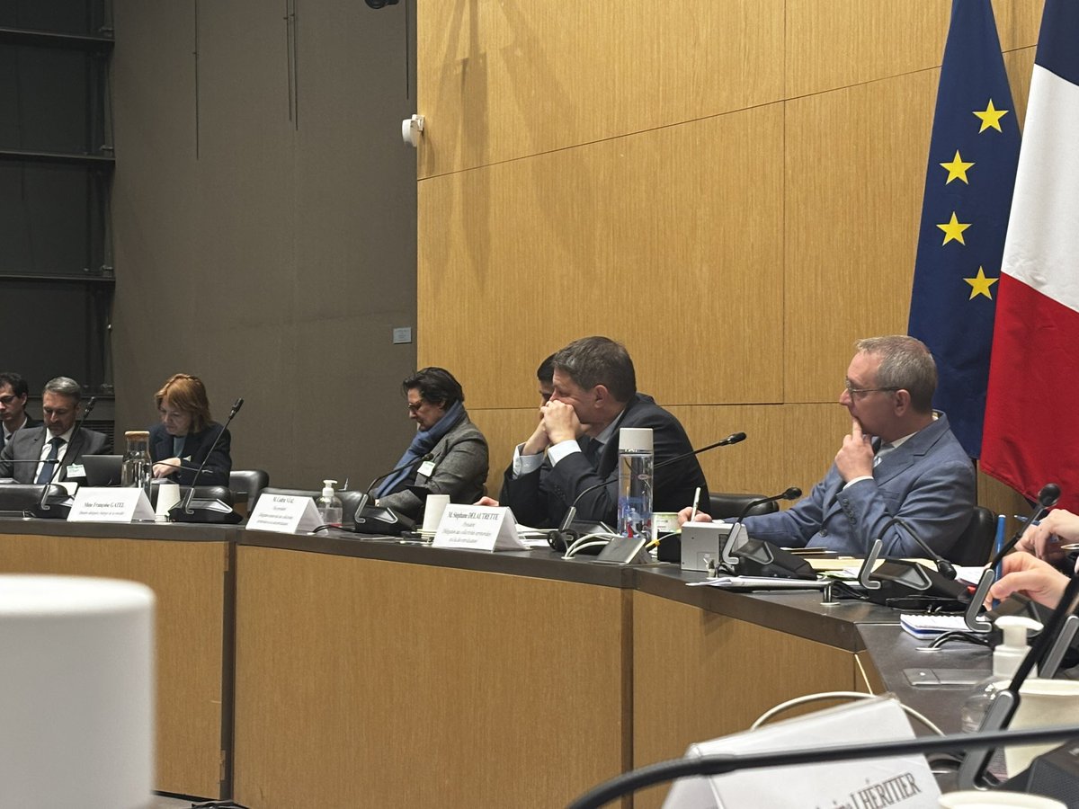 Pour l’AMRF, j’accompagne le Président Michel Fournier à la table-ronde organisée par l’Assemblée Nationale sur les France Services et les commerces de proximité <a href="/Maires_Ruraux/">AMRF</a> <a href="/AssembleeNat/">Assemblée nationale</a> #ruralité #servicespublics