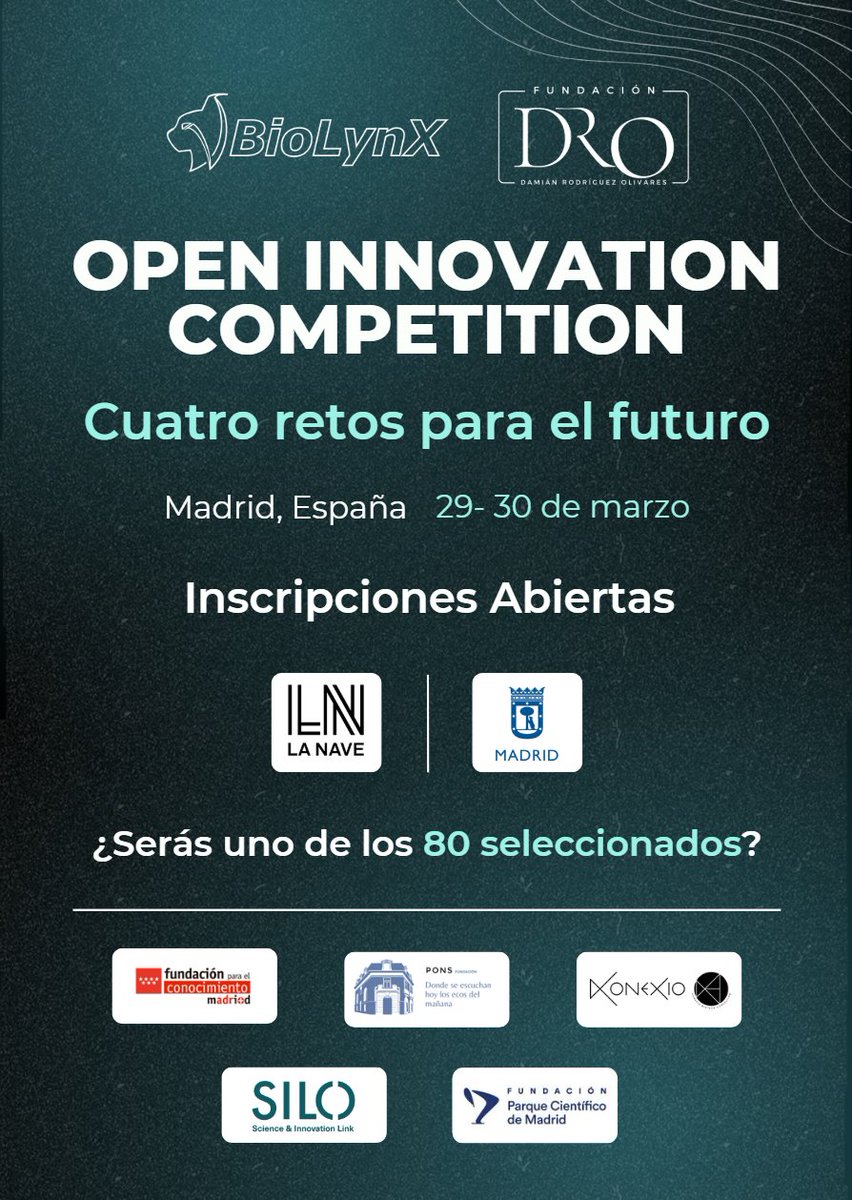 La #Salud, uno de los verticales de la Competición de Innovación Abierta: un espacio único en España para innovadores y emprendedores en el sector científico.

anisalud.com/actualidad/not…