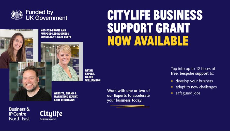 We are excited to announce that the Citylife Business Support Grant is now available to businesses in Newcastle, Gateshead, Sunderland, Northumberland and South Tyneside!
Don’t miss this opportunity to access valuable support for your business 👇
bipcnortheast.co.uk/citylife-busin…