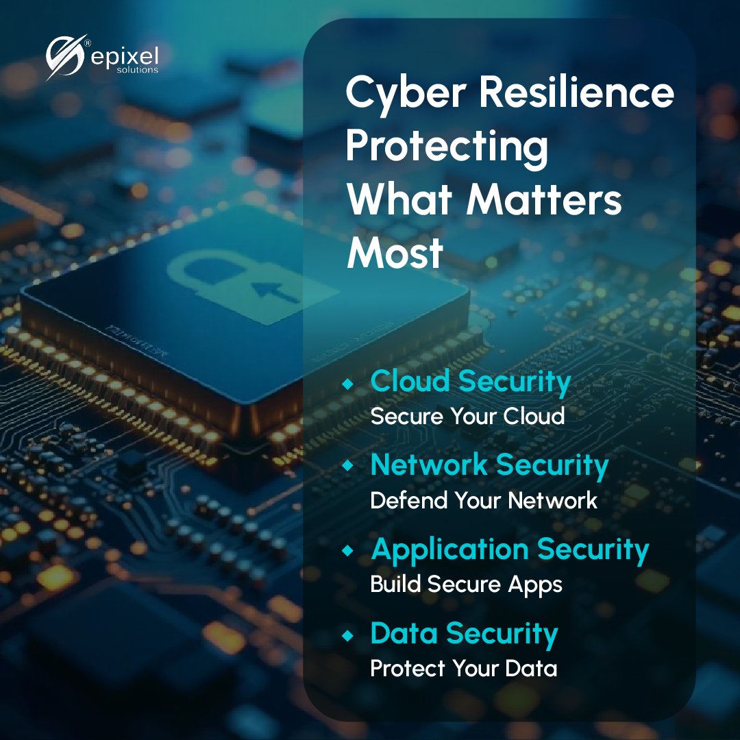 EpixelSolutions's tweet image. Secure your business with AI-powered cybersecurity solutions! Identify threats quickly and safeguard your cloud, network, apps, and data with next-gen protection. epixelsolutions.com/cybersecurity

#cybersecurityservices #cloudsecurity  #securebusiness #epixelsolutions