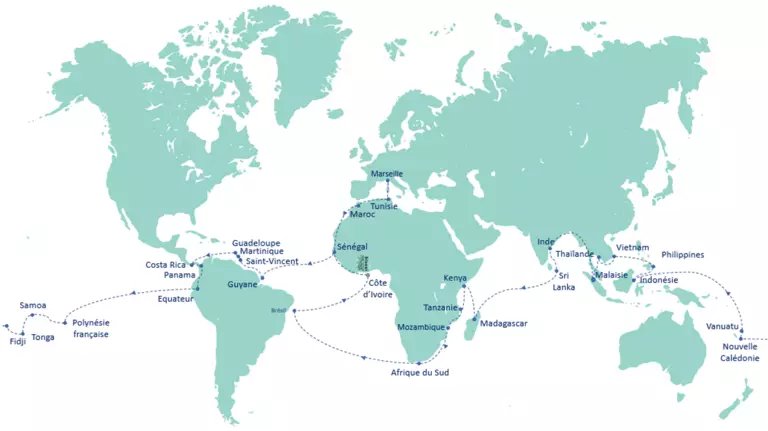 "#LivingSoils": Bienvenue à la nouvelle exploration soutenue par <a href="/FondsExplore/">Explore</a> et inspirée de la #Nature! Bravo aux explorateurs Morgane Breuil et Arthur de Dinechin accompagnés par la formidable équipe menée par <a href="/RolandJourdain/">Roland Jourdain</a> tinyurl.com/t4tk7ryh #biodiversité #régénération