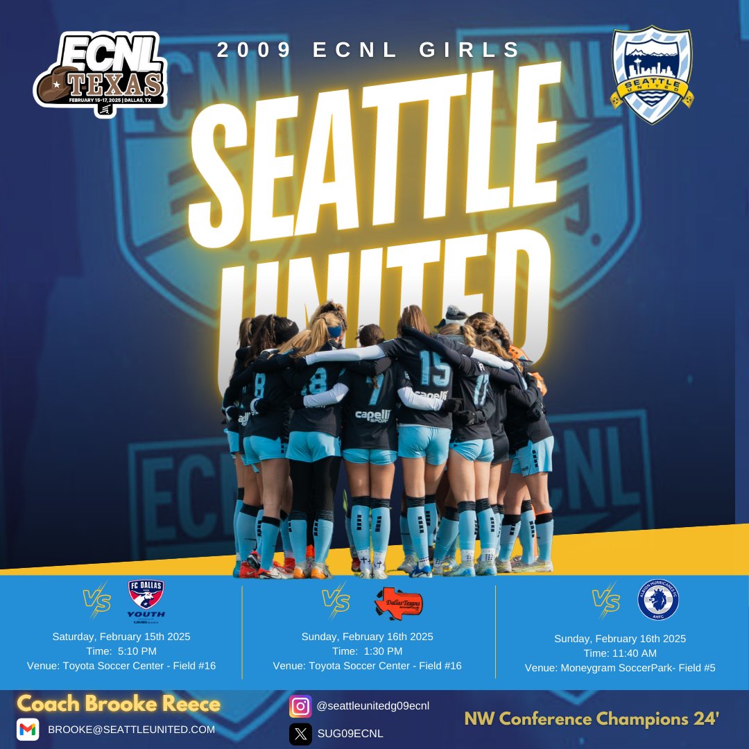 Seattle United G09 ECNL tweet media