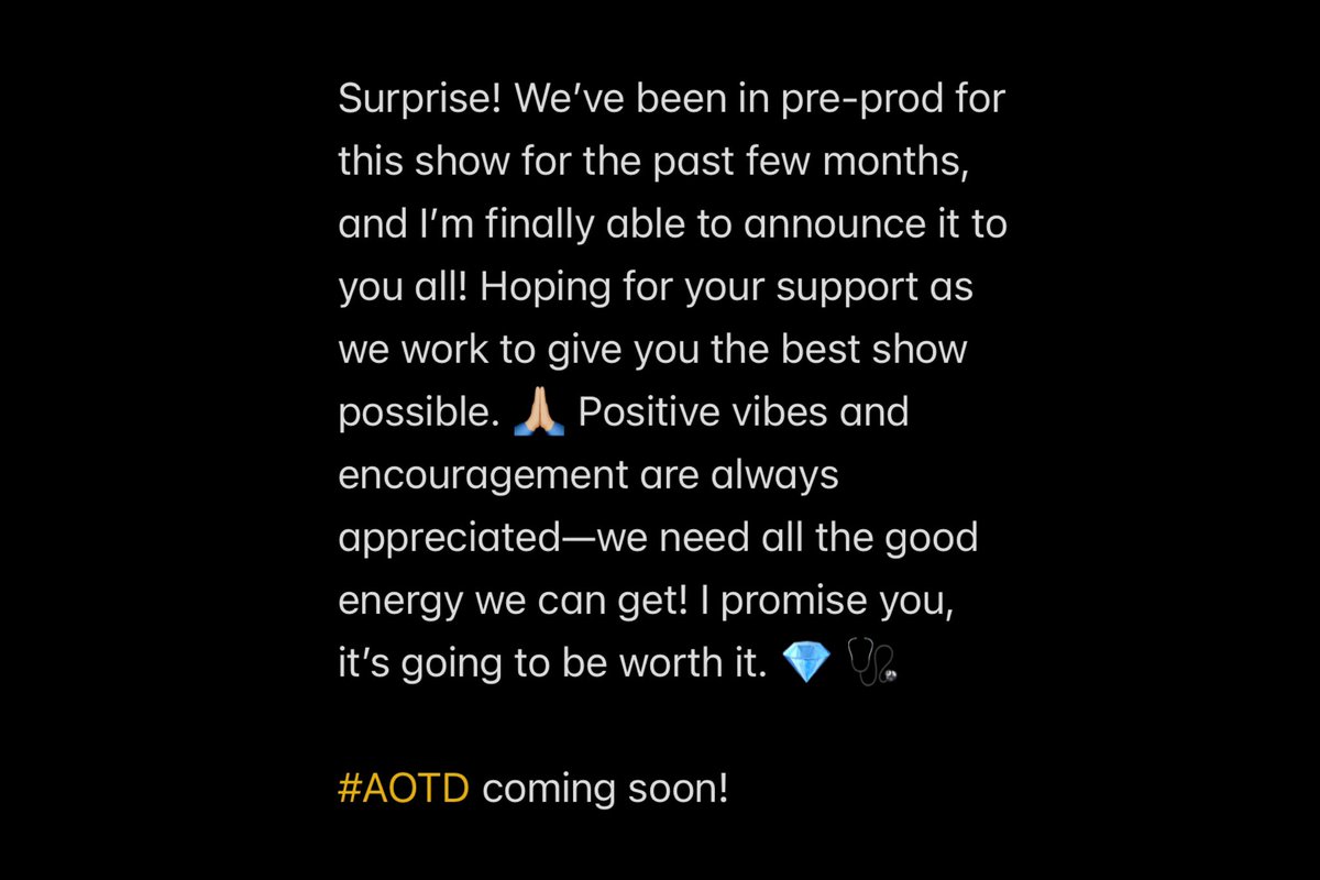 ginomsantos's tweet photo. This is what i saw 😍💎🩺 #avenuesofthediamond #AOTD 🔜 @VivaOnePH https://t.co/NKz00TVaRc