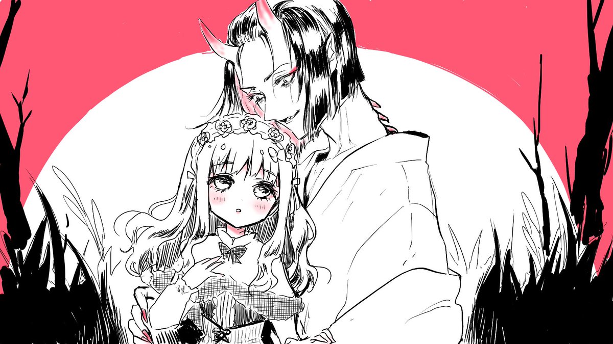 「今描いたおにロリ絵ちゃのおにロリ 」|旭 #げみにずむ製作中のイラスト