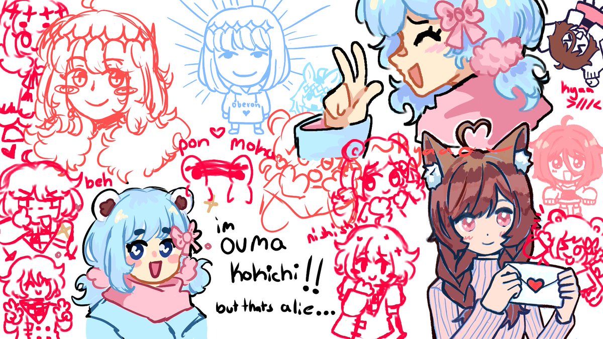 mokasips's tweet image. THANK YOU FOR STOPPING BY MY STREAM WITH PON YAY ! we drew so much.. kyaaa.... @ponpolara GO FOLLOW HER! YIPPEE!!!!!!