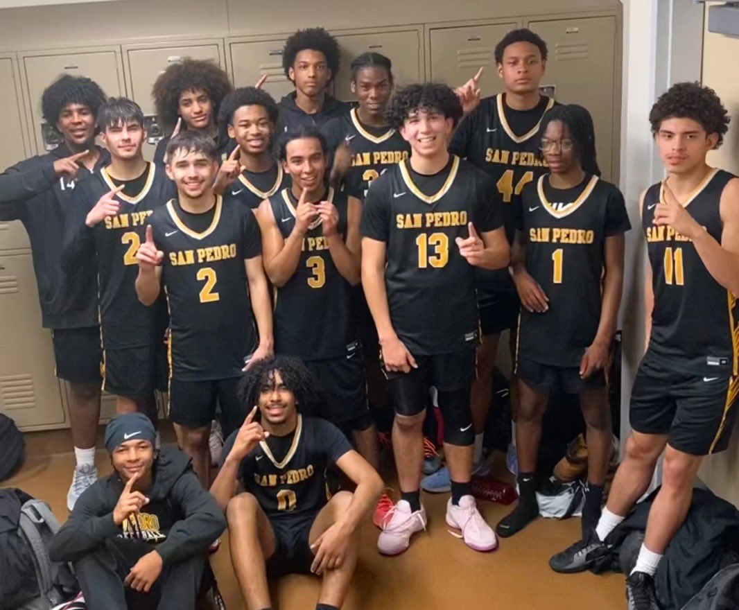 Marine League Boys Final
Pirates 60, Rancho Dominguez 53 (OT)

Down by 6 with 1:40 left in Q4, Pirates (18-9, 8-1) rallied to tie it up. Ricky Alonso (13 PTS, 6 RB) and AJ Bobich hit big 3’s in OT. Zach Saavedra had 5 of his 19 points in OT. First Marine League title since 2009!