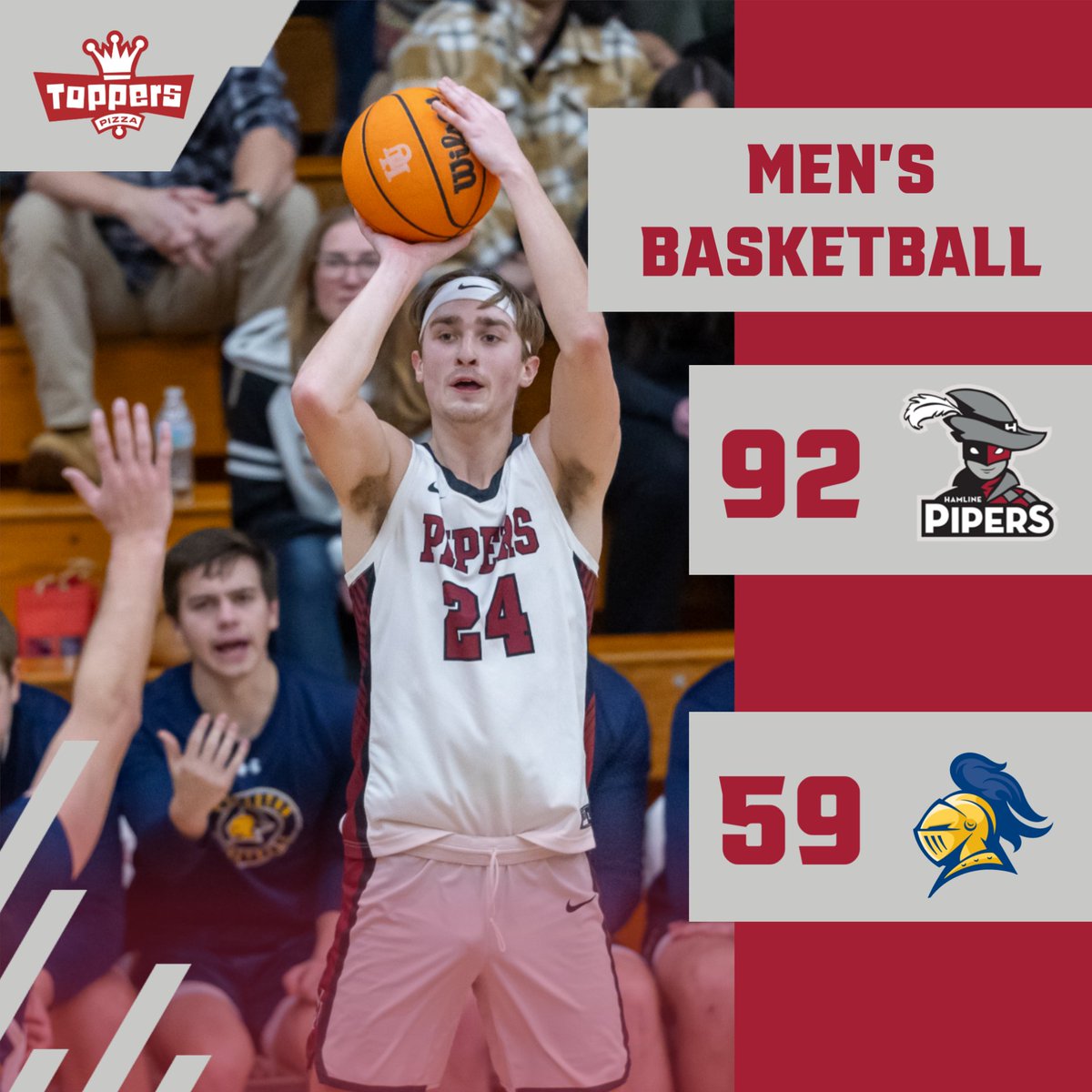 Hamline Athletics tweet media