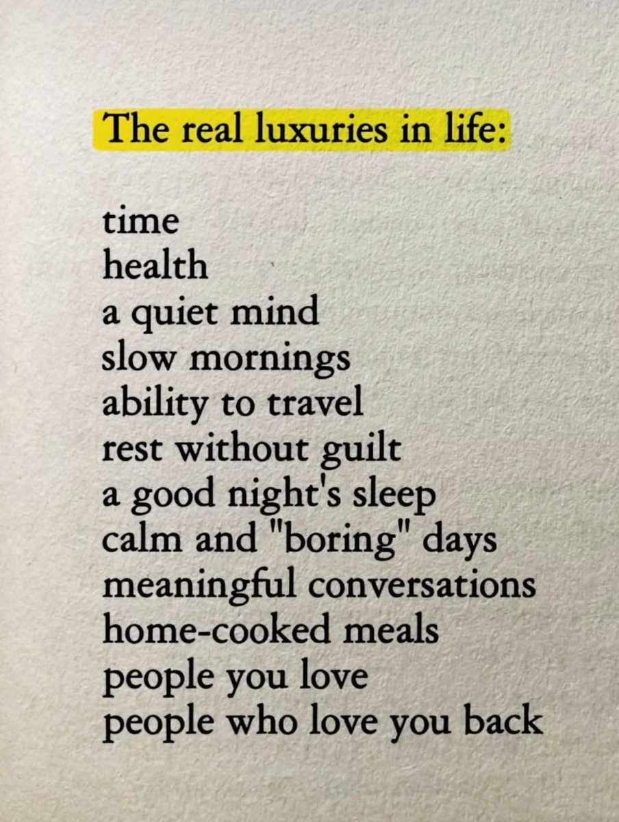 It’s the simple things in life that provide ultimate fulfillment and peace.