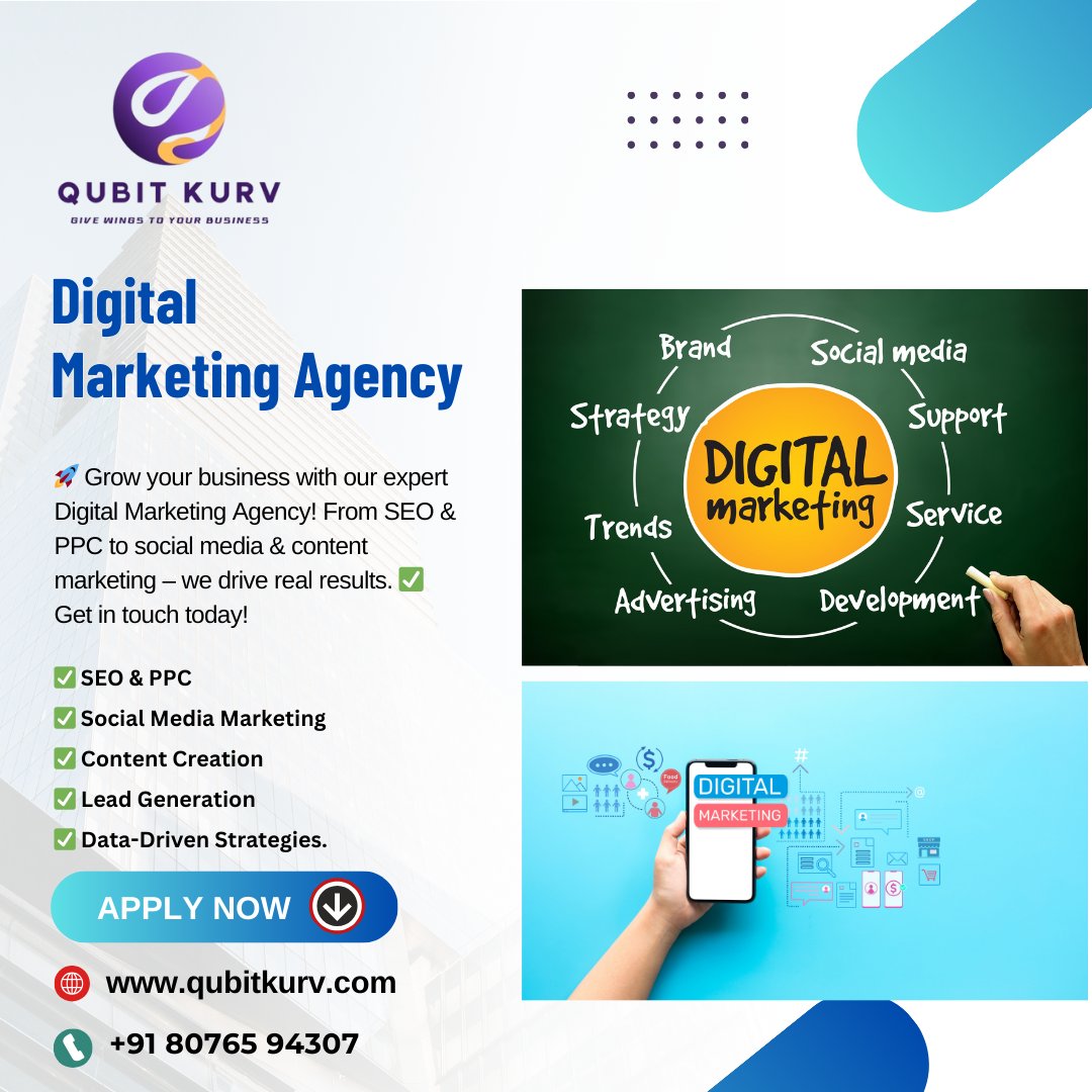 QKurv's tweet photo. 🚀 Grow Your Business with Our Digital Marketing Agency! Expert SEO Services, Website Design, Web &amp; App Development. Get FREE SEO Audit Today! 📈💻📱 Boost Your Online Presence Now! 🔥
✅ Result-Driven Strategies
✅ SEO &amp; PPC for Maximum Visibility
✅ Social Media Marketing https://t.co/QE0ma2VPpB