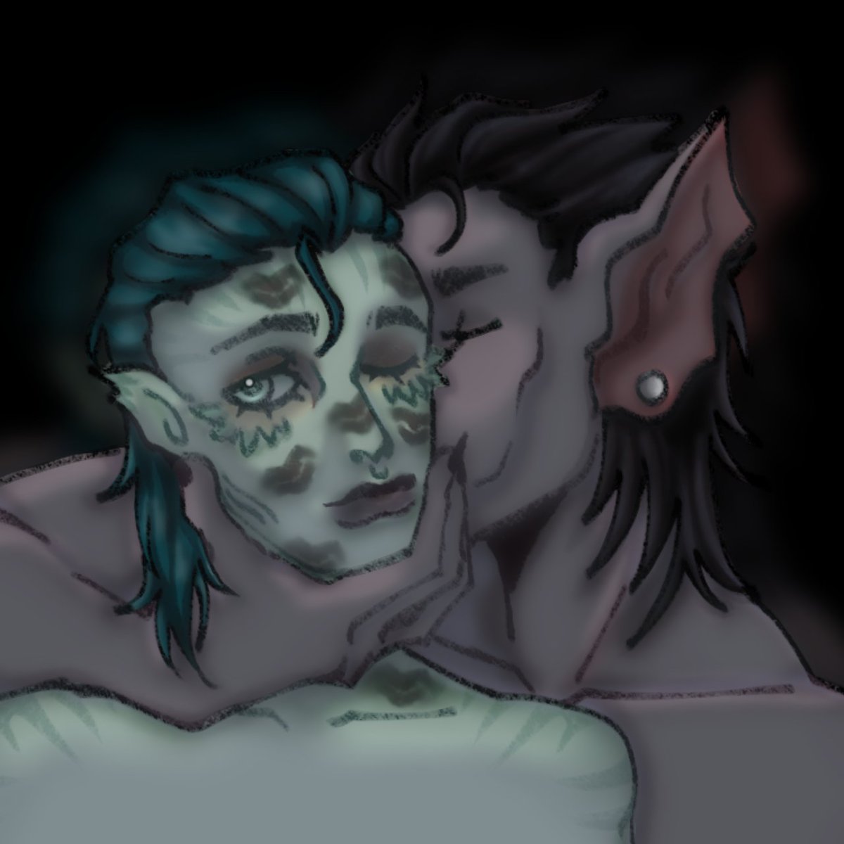 Janie_jae's tweet photo. So erm more #batfish yuri... https://t.co/bFLRTDOEhE
