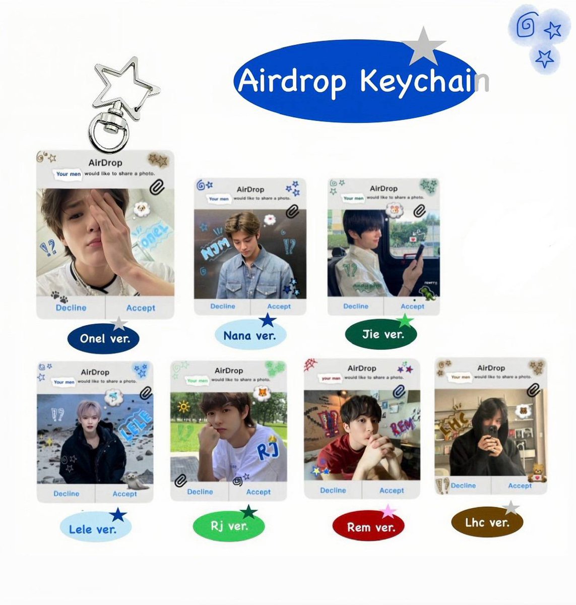 g-guys...karena ini gemes bgt &amp;&amp; jeno semalem kirim selca, aku mau jajanin keychain gemas ini buat 1 orang :b caranya rep "you did well jeno" + mau member siapa (ex: mau jeno/mau mark) 

ps : pack + ongkir ditanggung pemenang

goOodluckkkk!! 🫧🌟