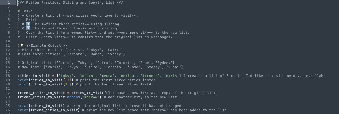 mikelikejordan's tweet image. #100DaysOfPython Day 1
Using python crash course to learn python language and using chatgpt to generate extra exercises for me to practice. Worked through chatgpt generated practice problems based off skills taught in chapters 3-4 of PCC.