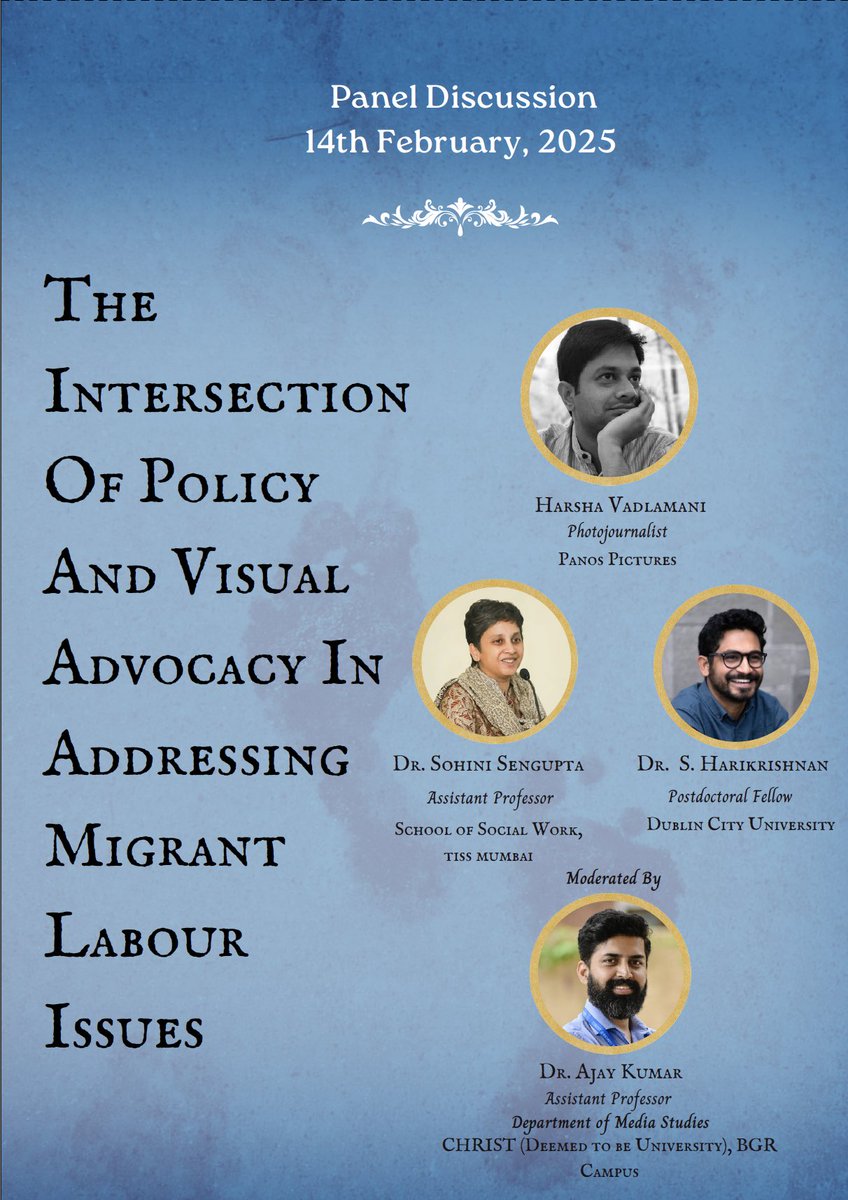 Excited to be on this panel tomorrow at <a href="/ChristBangalore/">CHRIST</a>.