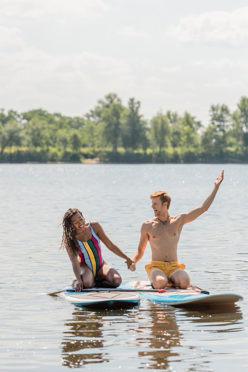 HeatherP489199's tweet image. 🌊 Paddleboarding pro tip: Keep your knees slightly bent and focus on the horizon. 🏄‍♀️ Balance is everything—on the board and in life! 🌟 #PaddleboardLife #FitnessFun #AdventureOnWater