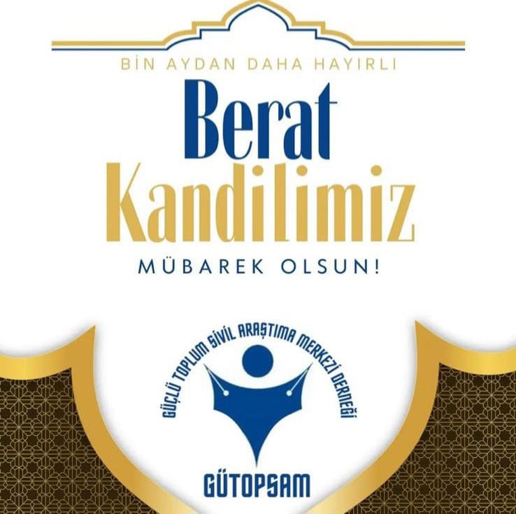 gutopsam's tweet photo. Berat Kandili, tüm insanlık için arınma ve affedilme gecesi olsun. Hayırlı kandiller!
@gutopsam https://t.co/qBGDpFMqjV