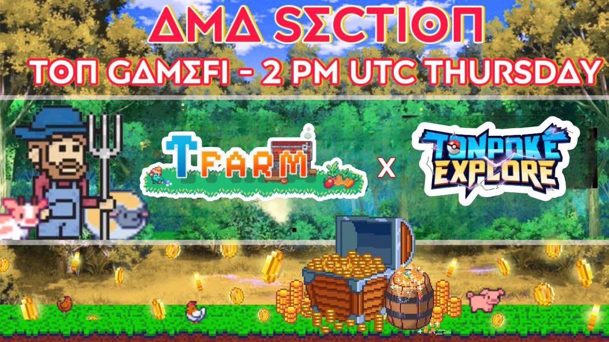 Tfarmio's tweet photo. Ton gamefi- Tfarm X Tonpoke 💎
Time: 2 PM UTC THURSDAY
Place: X space live
@Tfarmio 🤝@TonPokeExplore
#TONBlockchain #gamefi #tfarm #tonpoke
Turn on notice🔔 https://t.co/tl03gv39Ti