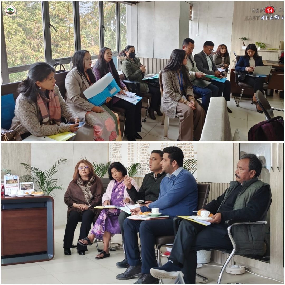meghalayahealth's tweet image. A District Task Force on Immunization was held y&apos;day chaired by Smt. R.M. Kurbah, IAS, DC #EastKhasiHills. The meeting aimed to review the progress of #RoutineImmunization programs, with a special focus on Urban Immunization Strengthening and the Td10/Td16 Vaccination Campaign.